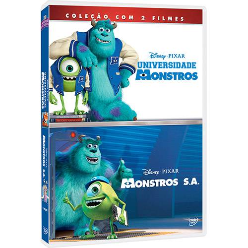 Tudo sobre 'DVD Monstros S.A. + Universidade Monstros (2 Discos)'