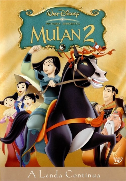 Dvd Mulan 2 Usado