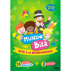 DVD - Mundo Bita - Bita e as Brincadeiras - 11 Músicas Educativas + 3 Extras