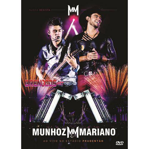 Tudo sobre 'DVD Munhoz e Mariano ao Vivo Estadio Prudentão Original'