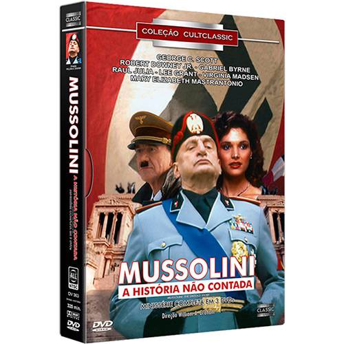 Tudo sobre 'DVD - Mussolini - a História não Contada (3 Discos)'