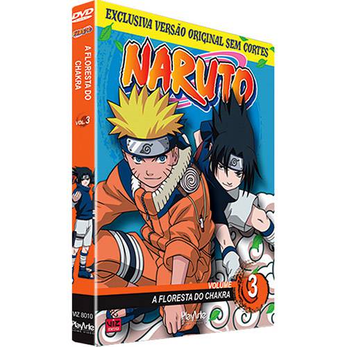 DVD - Naruto: a Floresta do Chakra - Vol. 3