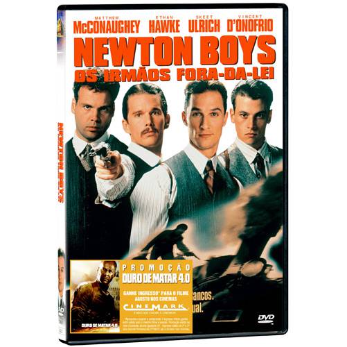 DVD Newton Boys - os Irmãos Fora da Lei