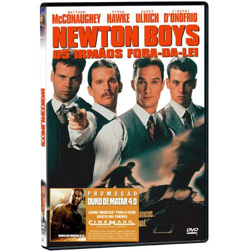 DVD Newton Boys - os Irmãos Fora da Lei