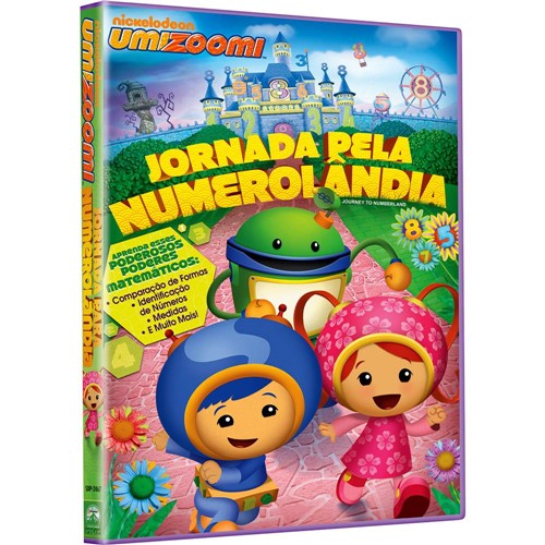 DVD Nickelodeon: Jornada Pela Numerolândia