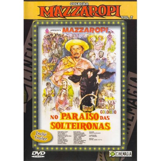 DVD no Paraíso das Solteironas - Coleção Mazzaropi