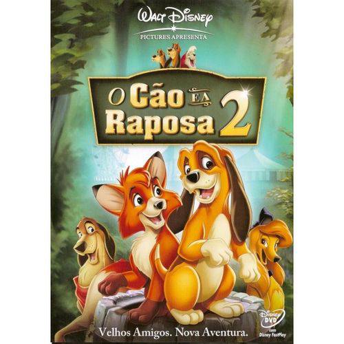 DVD o Cão e a Raposa 2 - Disney