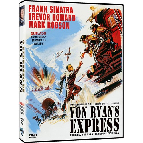 Tudo sobre 'DVD o Expresso Von Ryan'