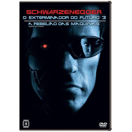 DVD o Exterminador do Futuro 3: a Rebelião das Máquinas