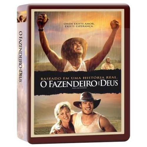 Dvd - o Fazendeiro e Deus - Lata com Dvd + Livro