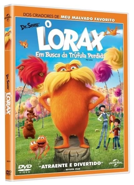 Dvd - o Lorax - em Busca da Trúfula Perdida
