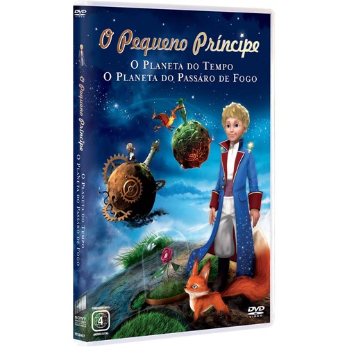 DVD o Pequeno Príncipe: o Planeta do Tempo + o Planeta do Passáro de Fogo
