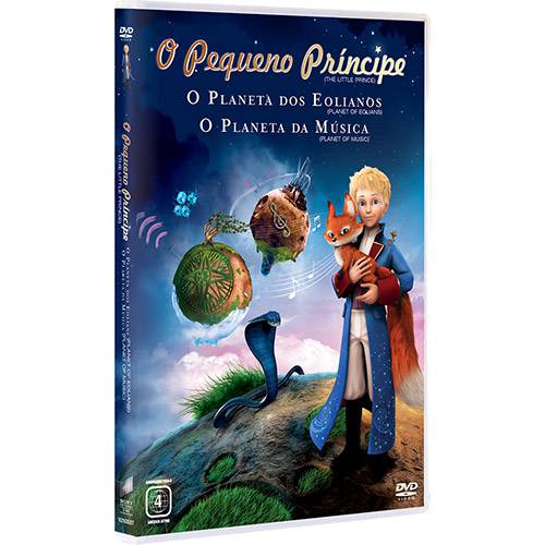 Dvd o Pequeno Príncipe: Planeta dos Eolianos e Planeta da Música