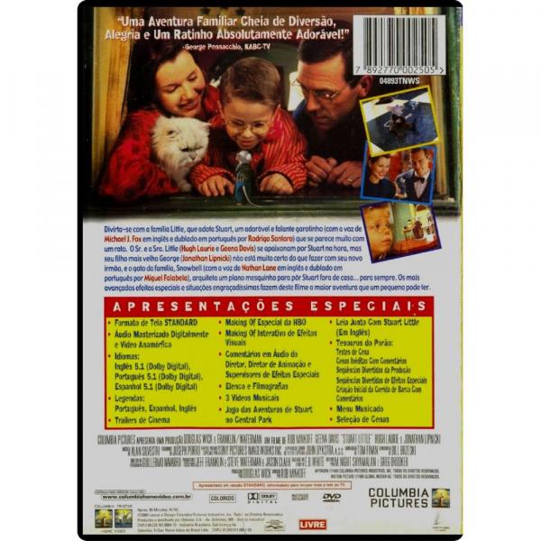 DVD o Pequeno Stuart Little - Sony