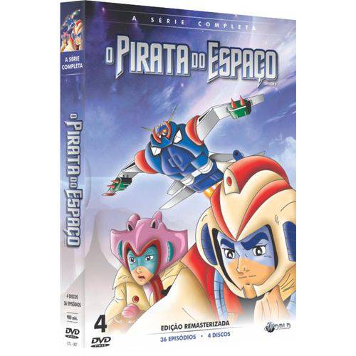 DVD - o Pirata do Espaço - Digibook - a Série Completa - 4 Discos