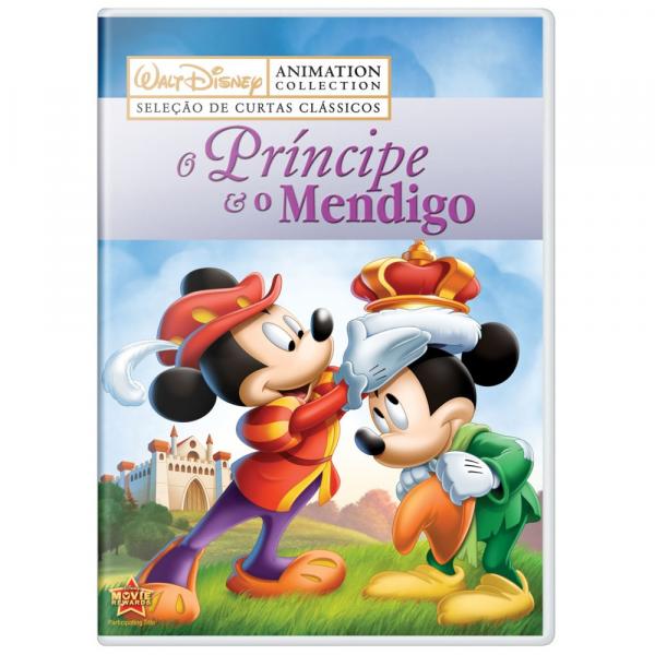 DVD o Principe e o Mendigo - Disney