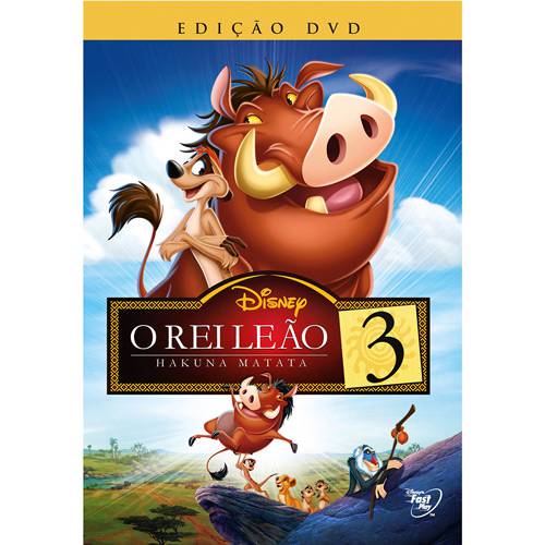 DVD o Rei Leão 3: Hakuna Matata