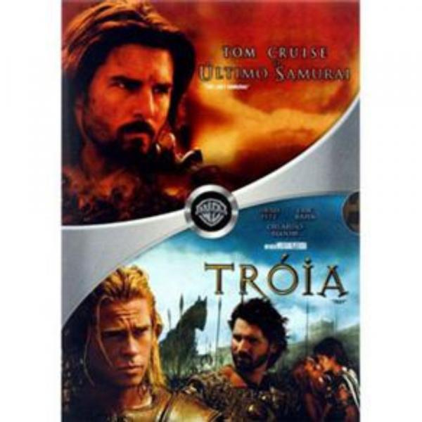 DVD o Último Samurai + Tróia - Warner