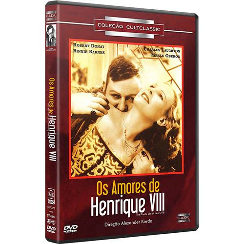 DVD - os Amores de Henrique VIII