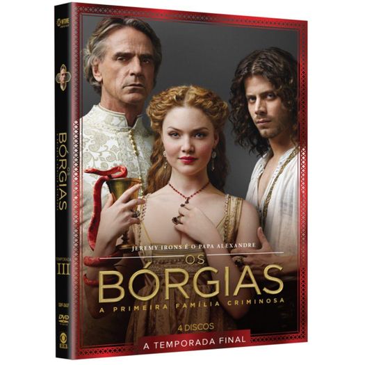 Tudo sobre 'DVD os Bórgias - a Temporada Final (4 DVDs)'