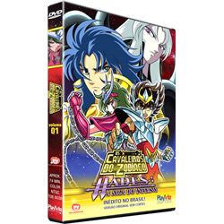 DVD os Cavaleiros do Zodíaco: Hades Inferno - Vol. 1