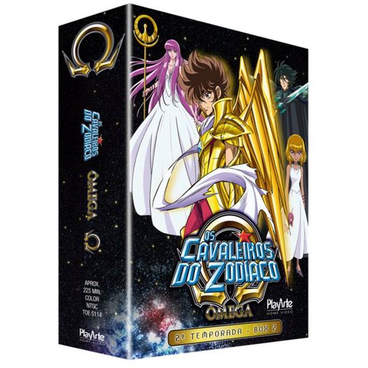 DVD os Cavaleiros do Zodíaco - Ômega - Segunda Temporada Box 2 (3 DVDs)