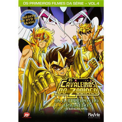DVD - os Cavaleiros do Zodíaco - os Guerreiros do Armagedon - a Batalha Final