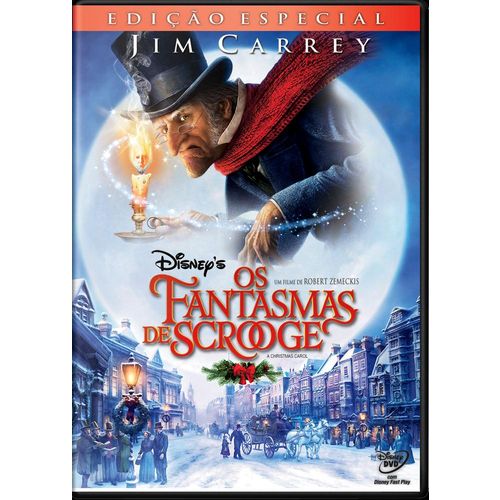 Dvd os Fantasmas de Scrooge - Jim Carrey - Edição Especial