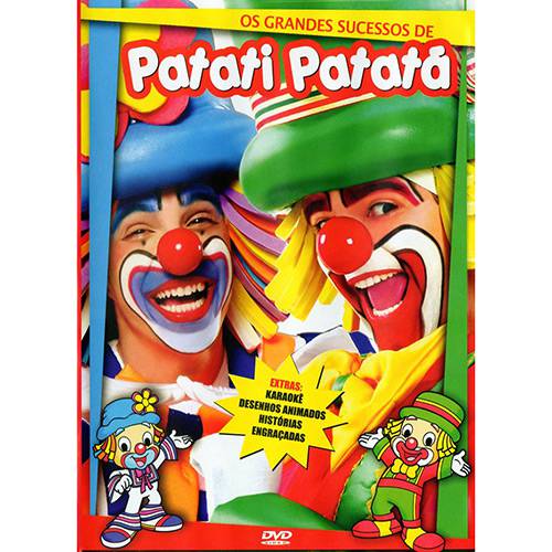 DVD os Grandes Sucessos de Patati Patatá
