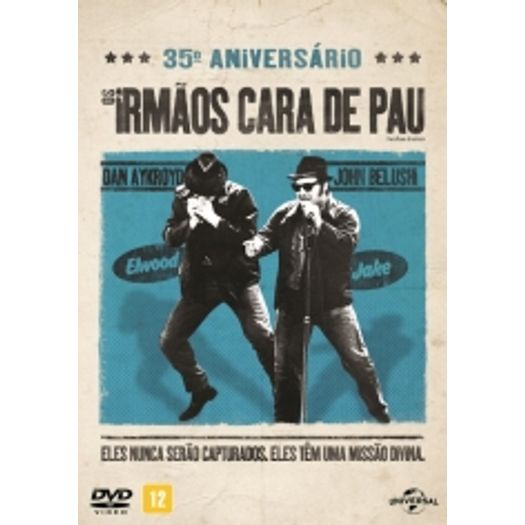 DVD os Irmãos Cara de Pau - 35º Aniversário