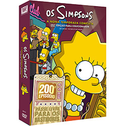 DVD os Simpsons - 9ª Temporada (4 DVDs)