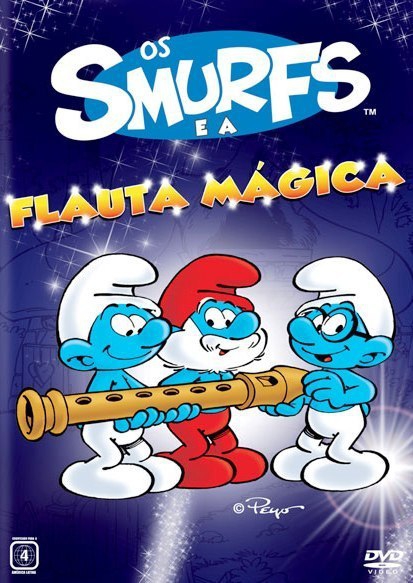 DVD os Smurfs e a Flauta Mágica (L) - Videolar