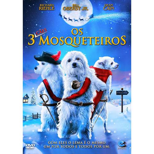 Dvd - os Três Cães Mosqueteiros