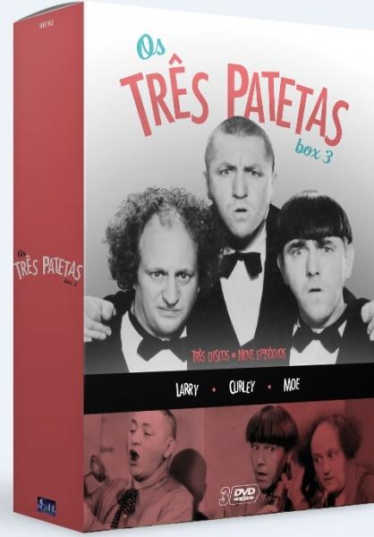 DVD os Três Patetas - Box 3 (3 DVDs) - 1