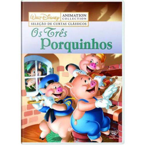 Dvd - os Três Porquinhos - Disney Animation Collection