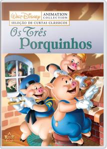 DVD os Três Porquinhos - Seleção de Curtas - 1