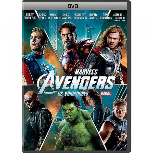 Dvd - os Vingadores 1 - The Avengers - Marvel