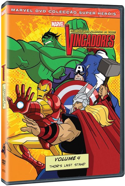 Dvd - os Vingadores Vol. 4 - Thor