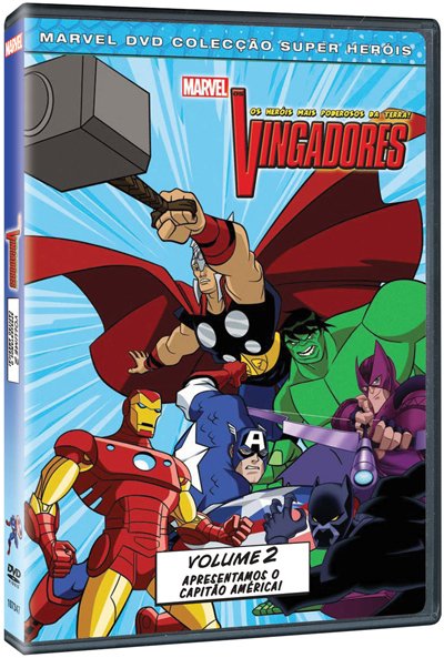 Dvd - os Vingadores Vol. 2 - Capitão América