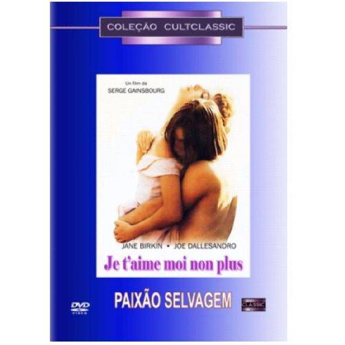 DVD Paixão Selvagem - Serge Gainsbourg