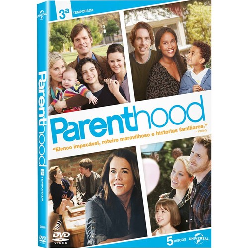 Tamanhos, Medidas e Dimensões do produto DVD Parenthood - 3ª Temporada (5 DVDs)
