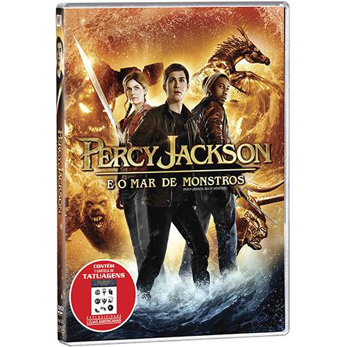 Tudo sobre 'DVD Percy Jackson e o Mar de Monstros + Brinde (Exclusivo)'
