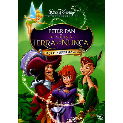 DVD - Peter Pan - de Volta à Terra do Nunca - Edição Super Mágica