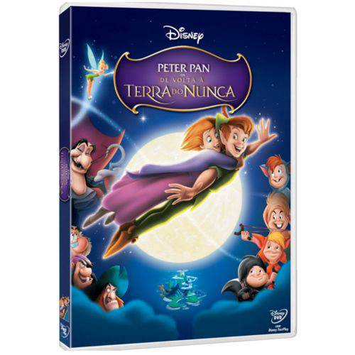 Dvd - Peter Pan de Volta a Terra do Nunca