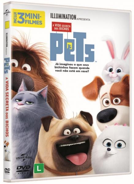 DVD Pets - a Vida Secreta dos Bichos - 1