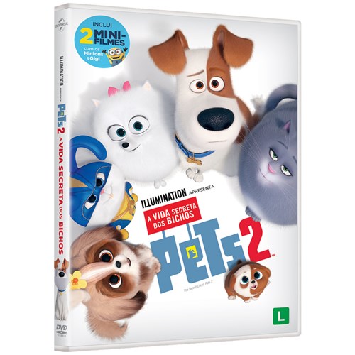 Dvd - Pets - a Vida Secreta dos Bichos 2