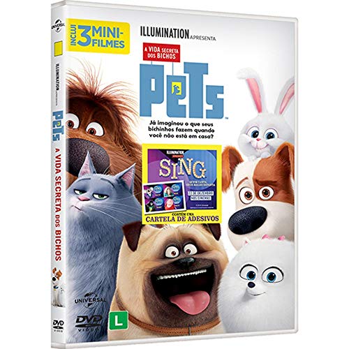 DVD - Pets - a Vida Secreta dos Bichos