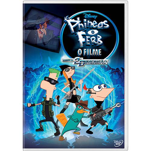 Tudo sobre 'DVD Phineas e Ferb - Através da 2ª Dimensão'