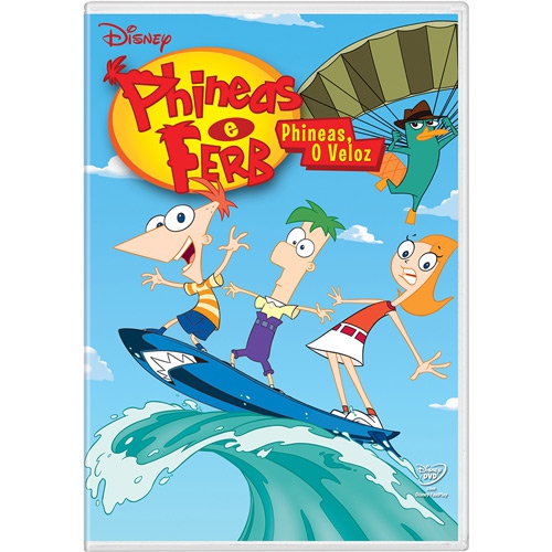 DVD - Phineas e Ferb - Phineas, o Veloz - Disney