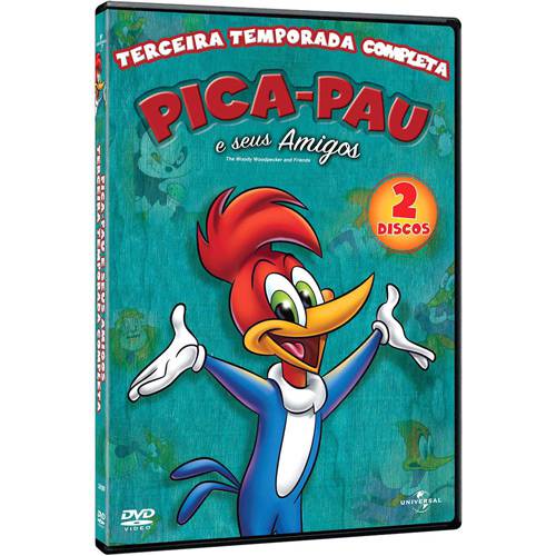 Tudo sobre 'DVD Pica-Pau e Seus Amigos 3º Temporada Completa - Duplo'